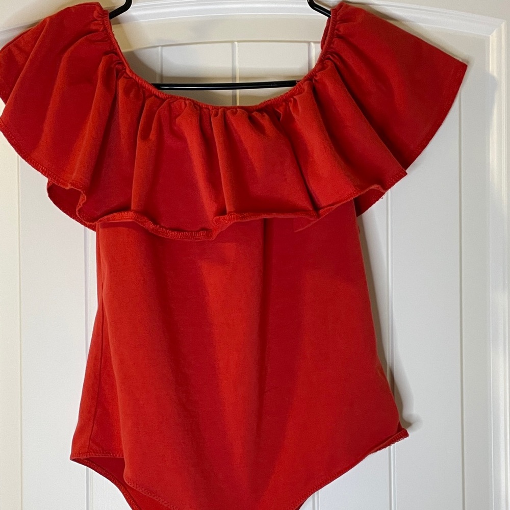 Red Bodysuit/Shirt